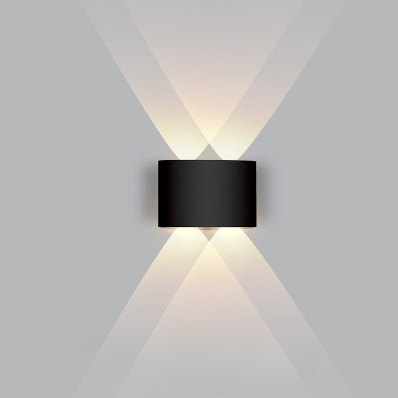 LUMIWALL - Waterdichte LED-buitenwandlamp met modern aluminium ontwerp