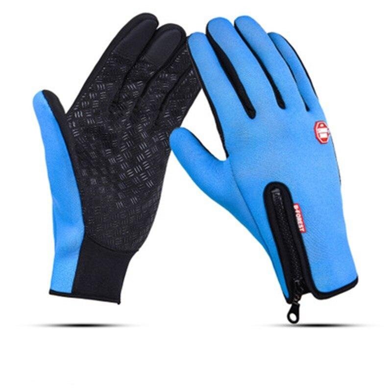 Windproof Thermal Gloves - Touchscreen Compatible, Warm & Non-Slip Grip 1