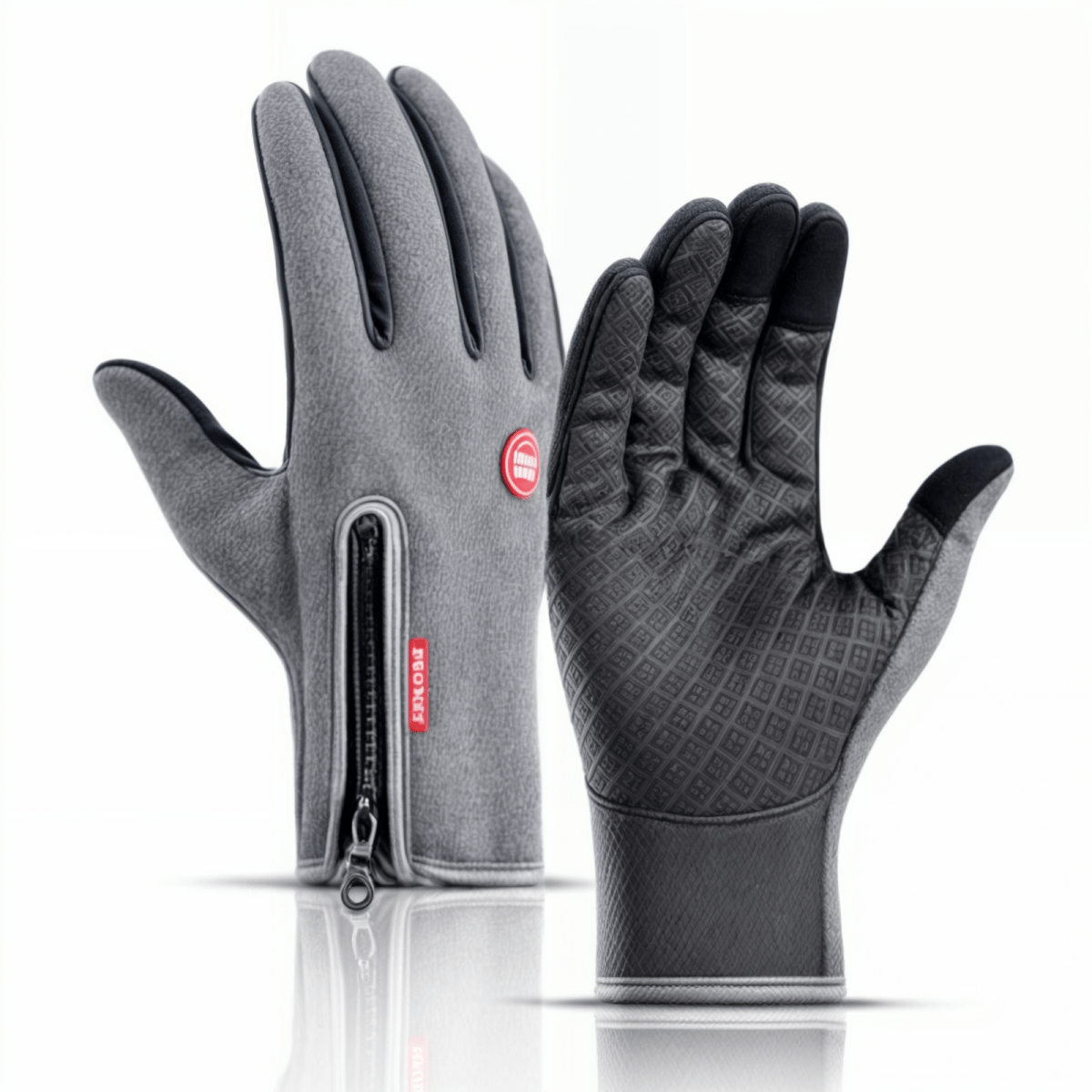 Windproof Thermal Gloves - Touchscreen Compatible, Warm & Non-Slip Grip 2