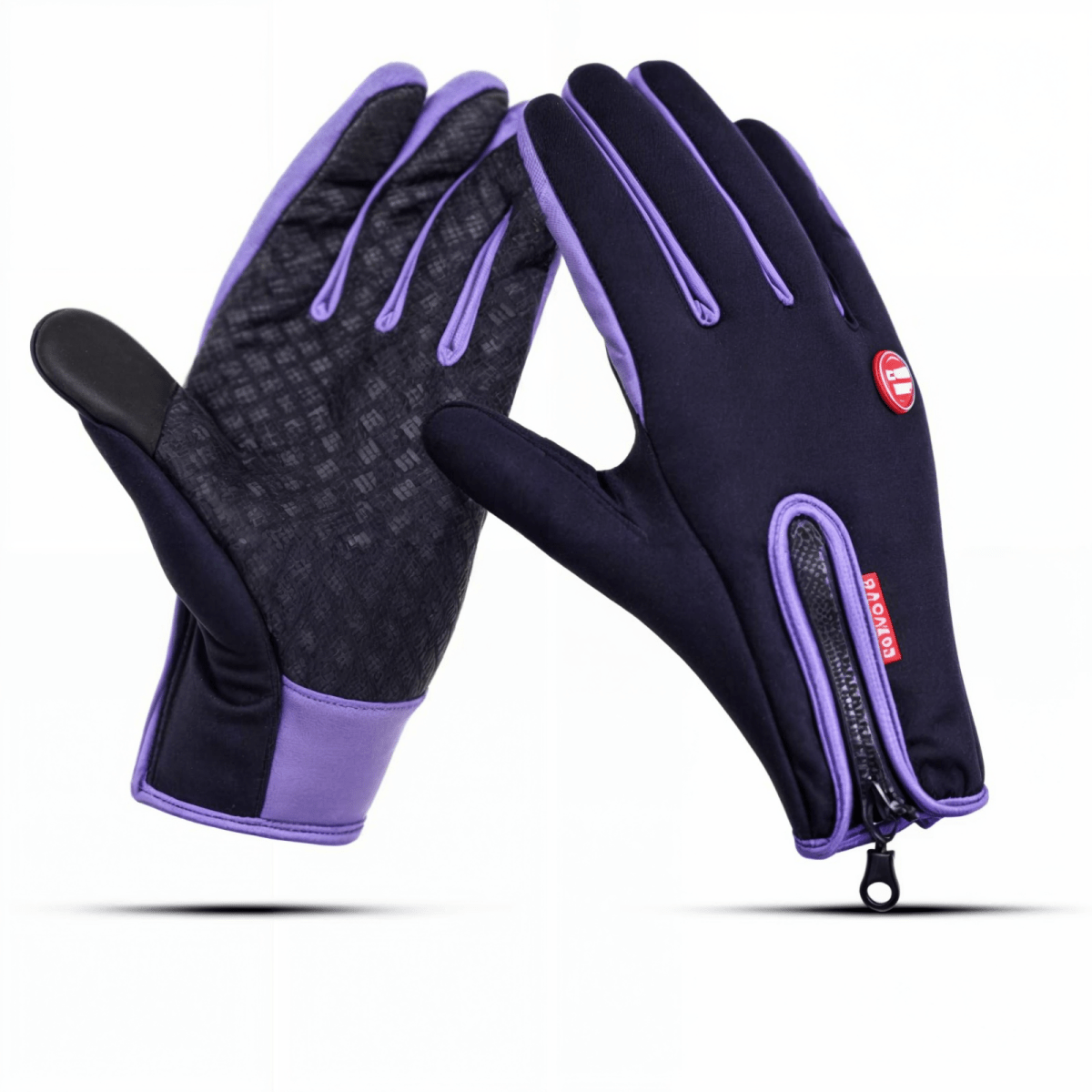 Windproof Thermal Gloves - Touchscreen Compatible, Warm & Non-Slip Grip 3
