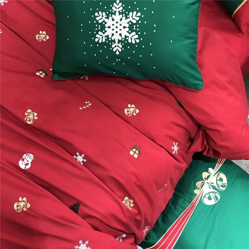 Yuletide Magic - 100% Egyptian Cotton Christmas Duvet Cover Set 2