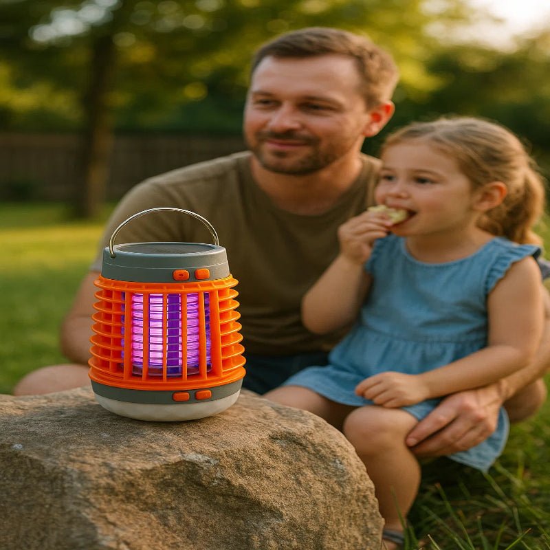 ZAPPERLANTERN – 2-in-1 Solar Bug Zapper and Camping Lantern 1