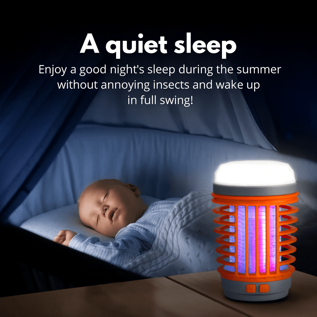 ZAPPERLANTERN – 2-in-1 Solar Bug Zapper and Camping Lantern 6