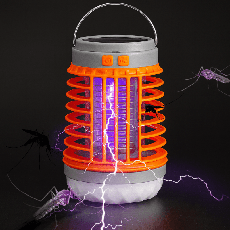 ZAPPERLANTERN – 2-in-1 Solar Bug Zapper and Camping Lantern 8