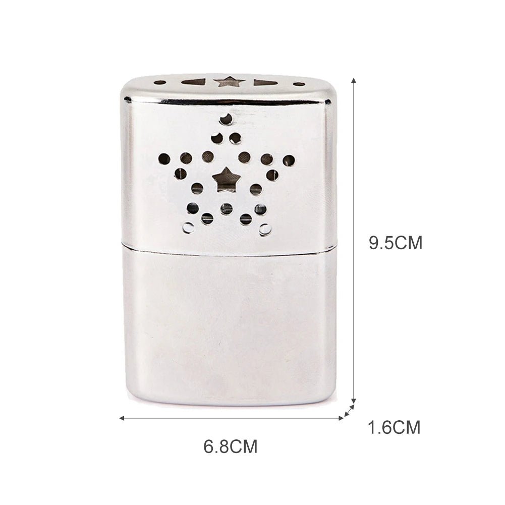 Zinc Alloy Portable Hand Warmer - Efficient Mini Heater for Outdoor Activities 7
