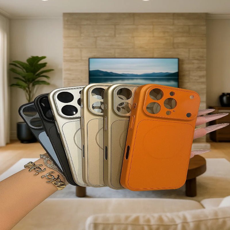 MagMist – Frosted Glass MagSafe Case for iPhone 13-17 Series