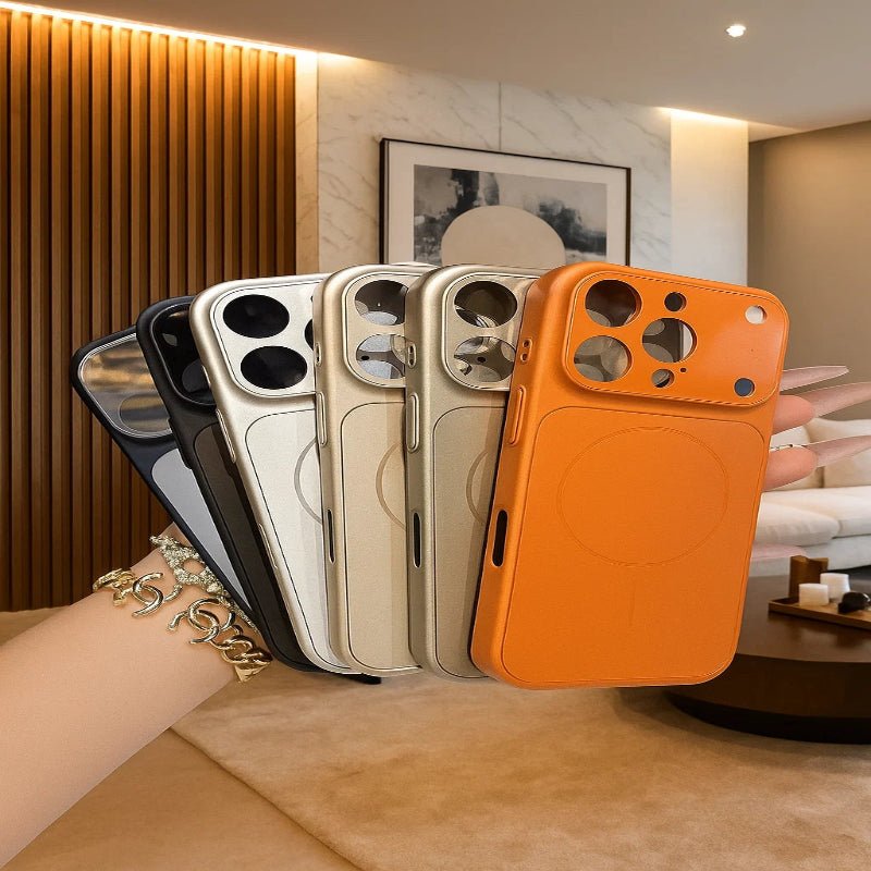 MagMist – Frosted Glass MagSafe Case for iPhone 13-17 Series