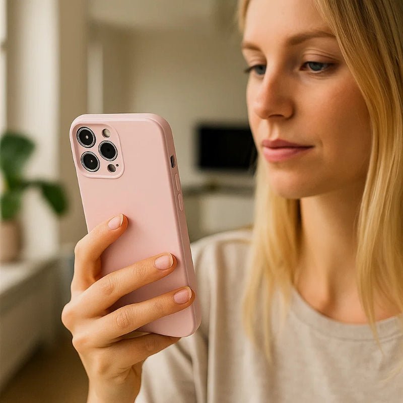 AegisGrip – Shockproof Silicone Case with Secure Grip for iPhone
