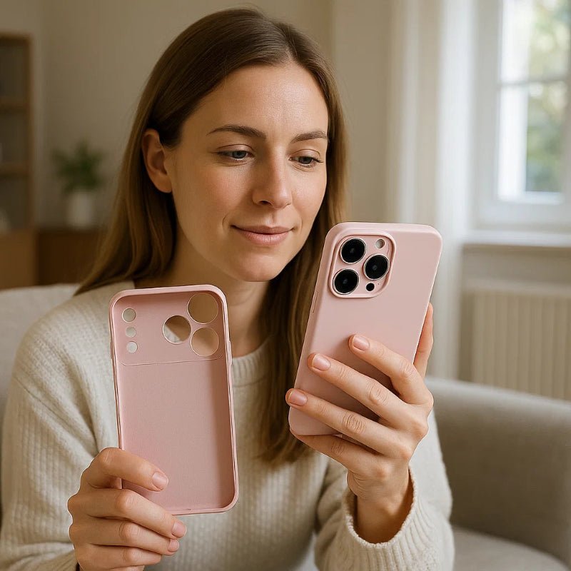 AegisGrip – Shockproof Silicone Case with Secure Grip for iPhone