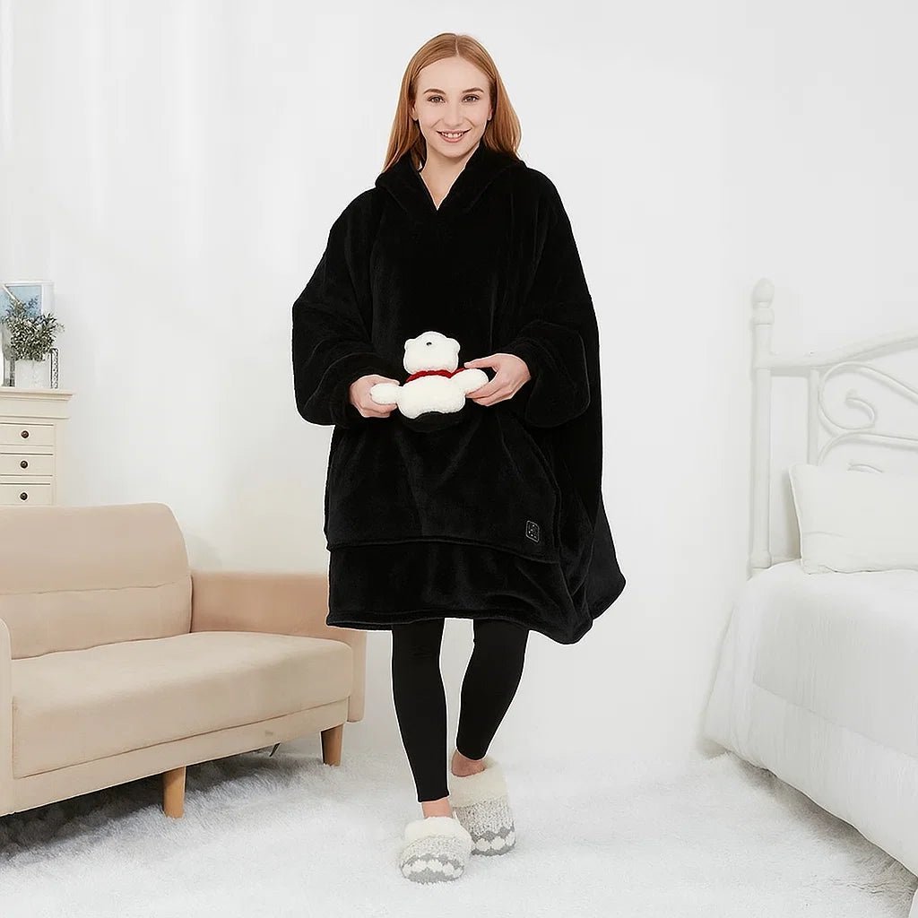 COZYCOIL – USB-Powered Heated Hoodie with Heating Coil Technology