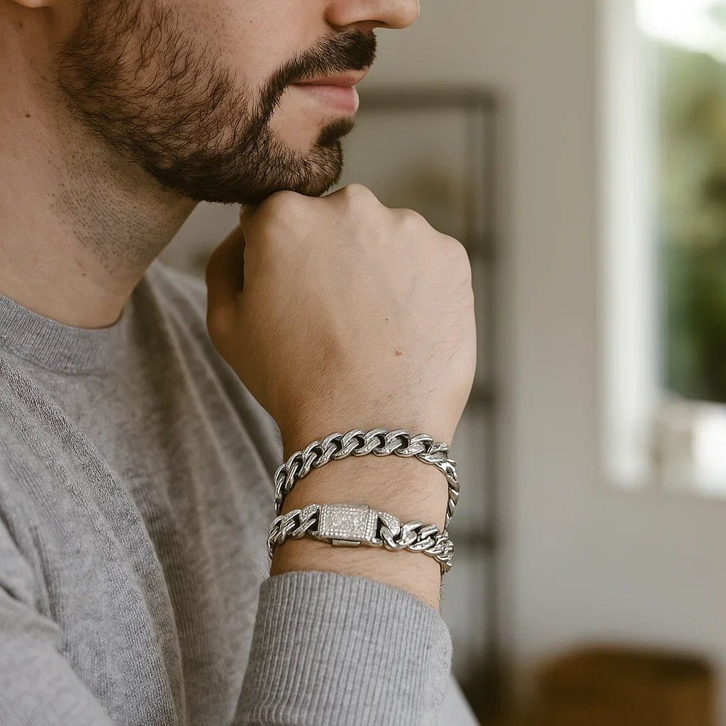 BULLIONBAND – 18K Gold Plated Bracelet for a Solid, Luxury Look