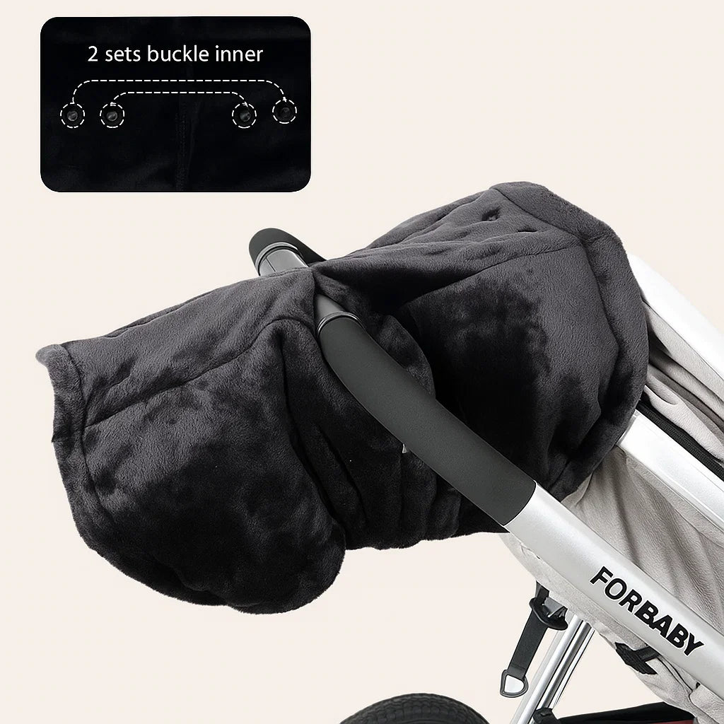 SNUGPUSH – Windproof Stroller Gloves with Phone & Tissue Storage