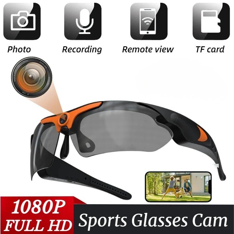 VISIONCAM – Stylish Glasses with Built-In Camera for Hands-Free Recording