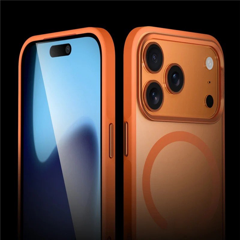 MAGMATTE – Shockproof MagSafe Case with Alloy Lens Frame for iPhone 17