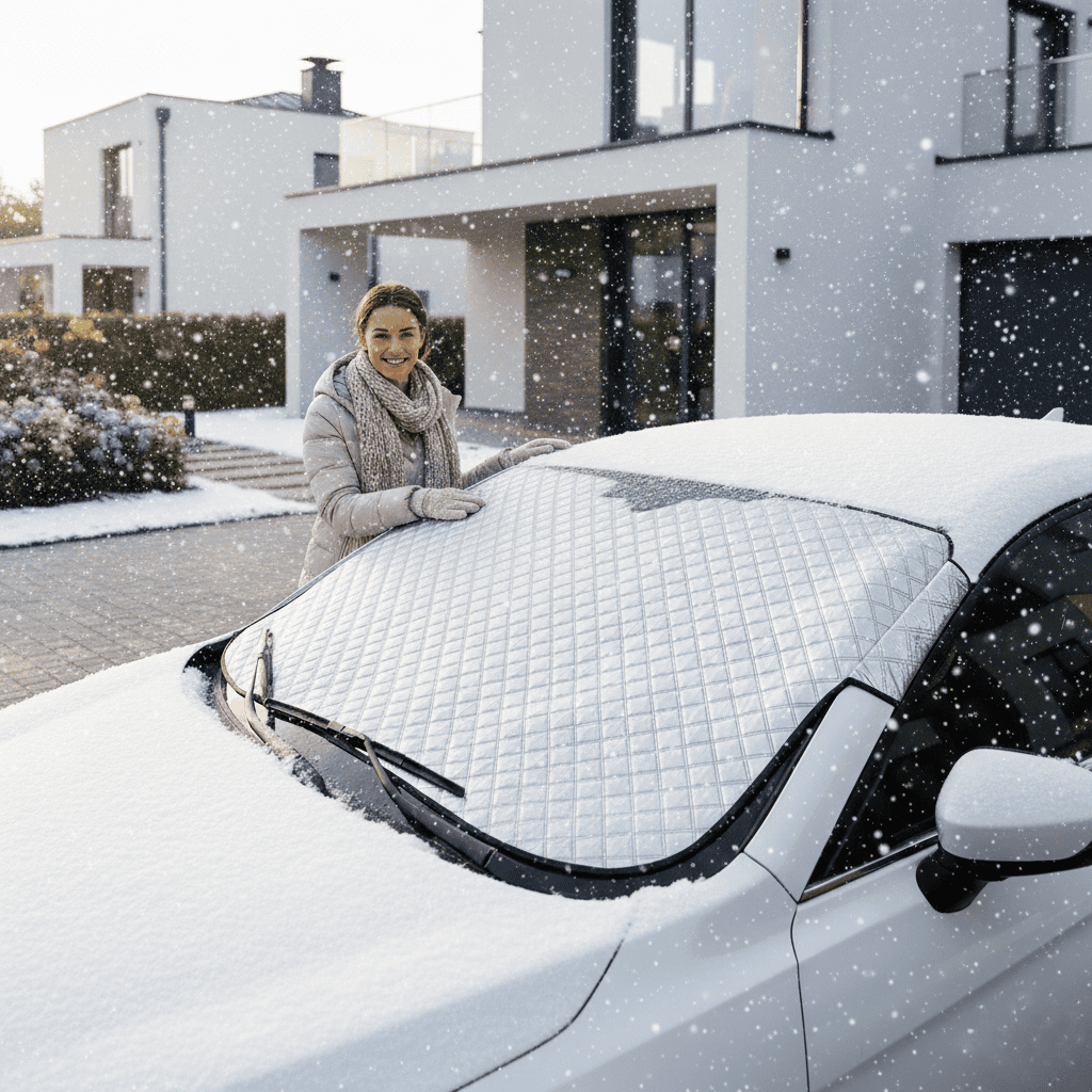 SNOWVEX – Universal Fit Windshield Protector for Winter Conditions