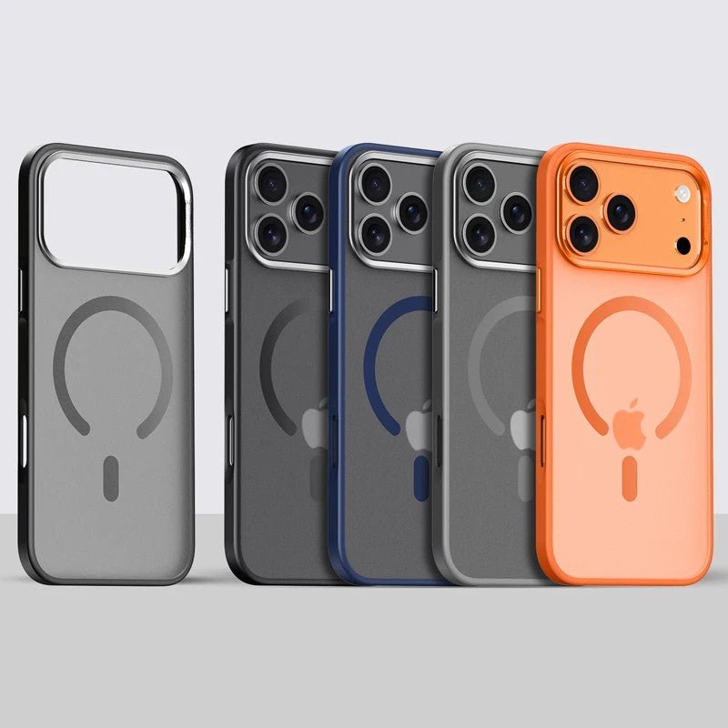 MAGMATTE – Shockproof MagSafe Case with Alloy Lens Frame for iPhone 17