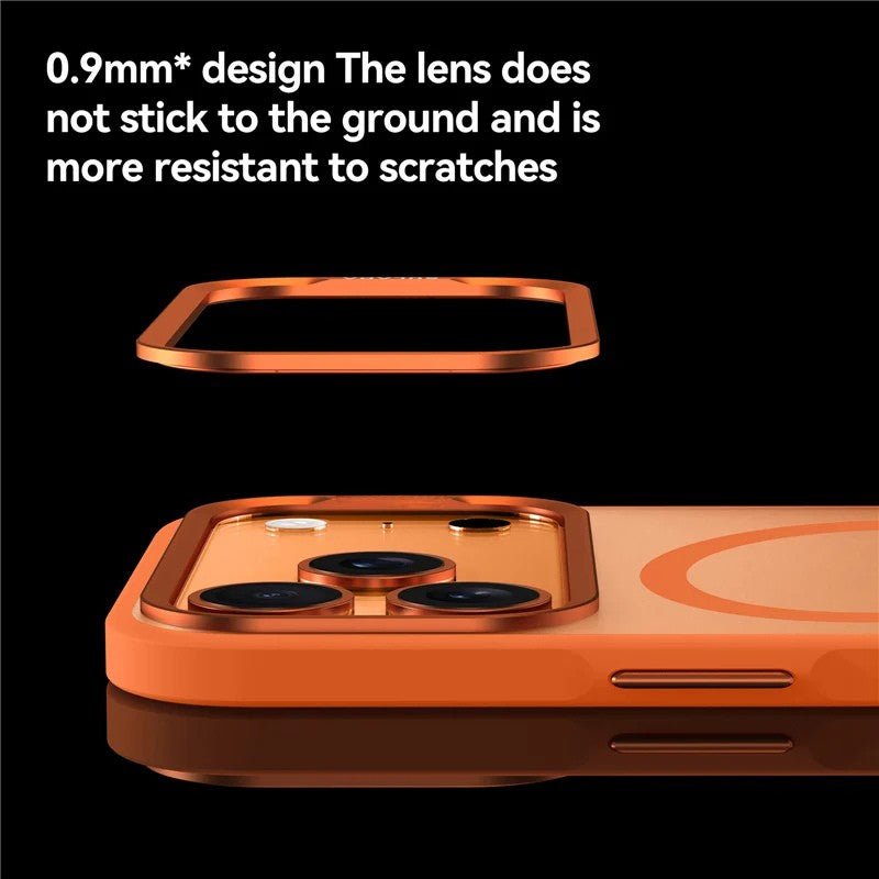 MAGMATTE – Shockproof MagSafe Case with Alloy Lens Frame for iPhone 17