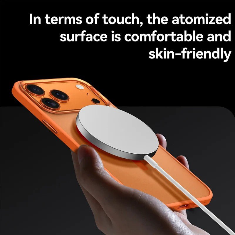 MAGMATTE – Shockproof MagSafe Case with Alloy Lens Frame for iPhone 17