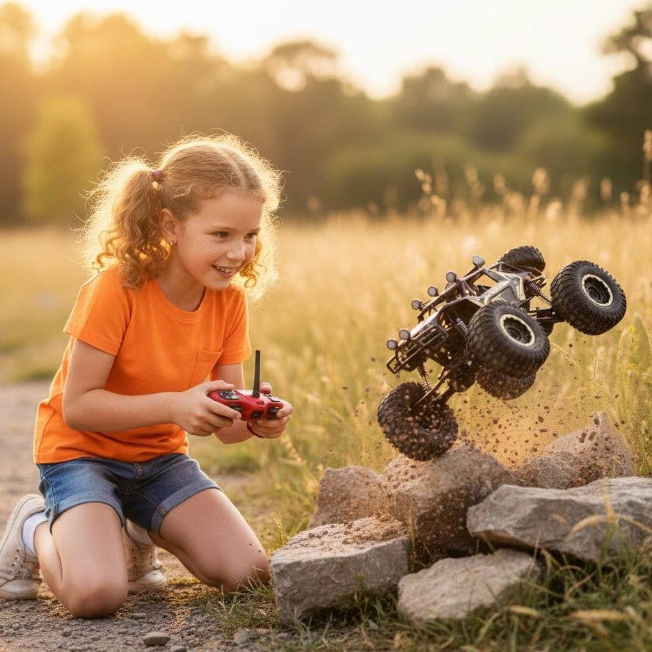 ROCKBEAST – 1/8 4WD Metal RC Truck for Off-Road & All-Terrain Adventures