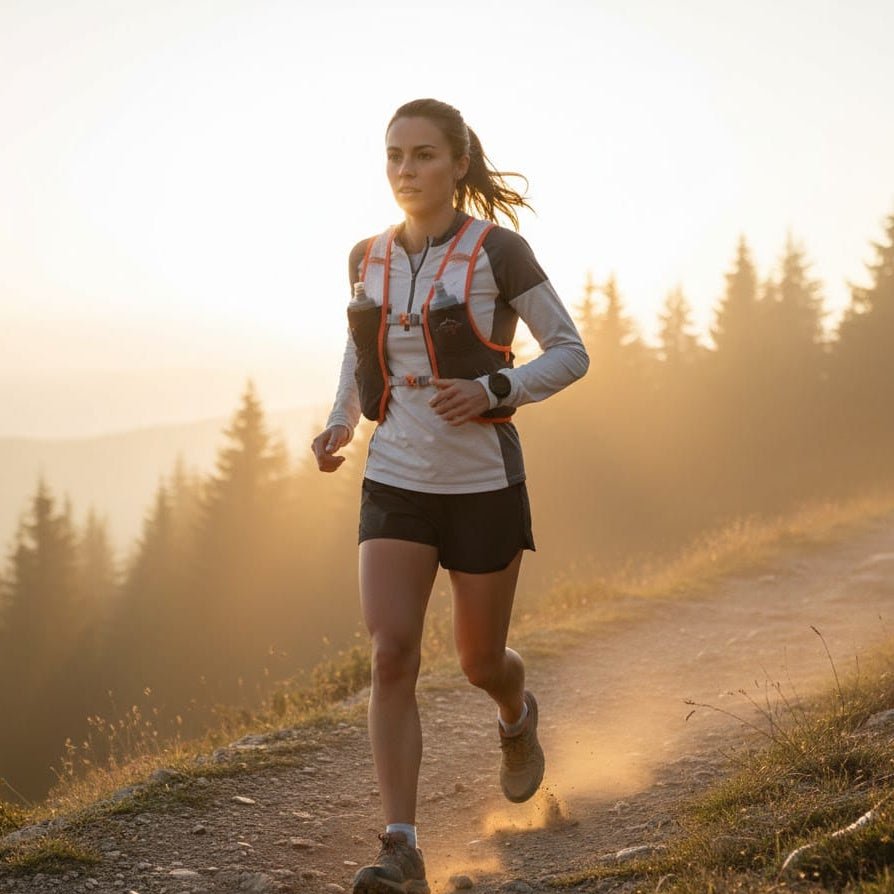 TRAILRUNVEST – Running Vest with 2 Soft Flasks Included