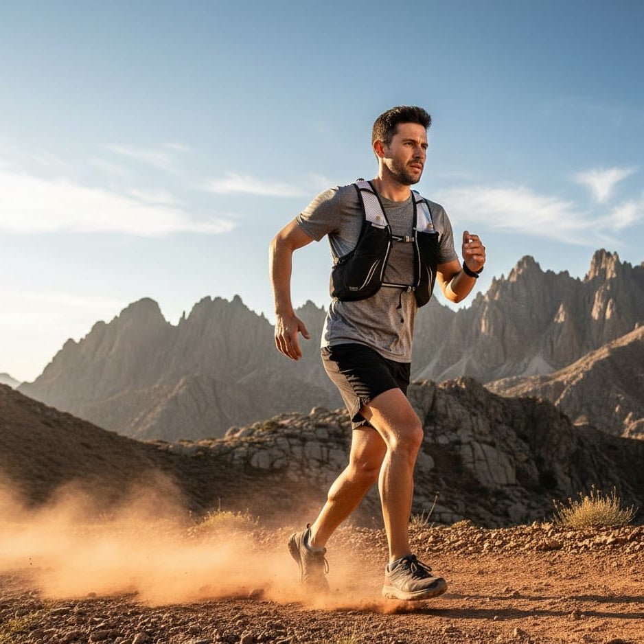 TRAILRUNVEST – Running Vest with 2 Soft Flasks Included