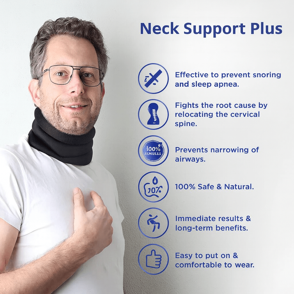 NECKSUPPORT PLUS – Say Goodbye to Snoring