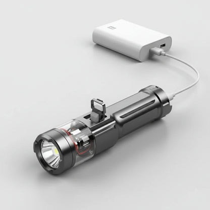 100000 Lumens Rechargeable LED Flashlight - Brightest Waterproof Zoom Light 1