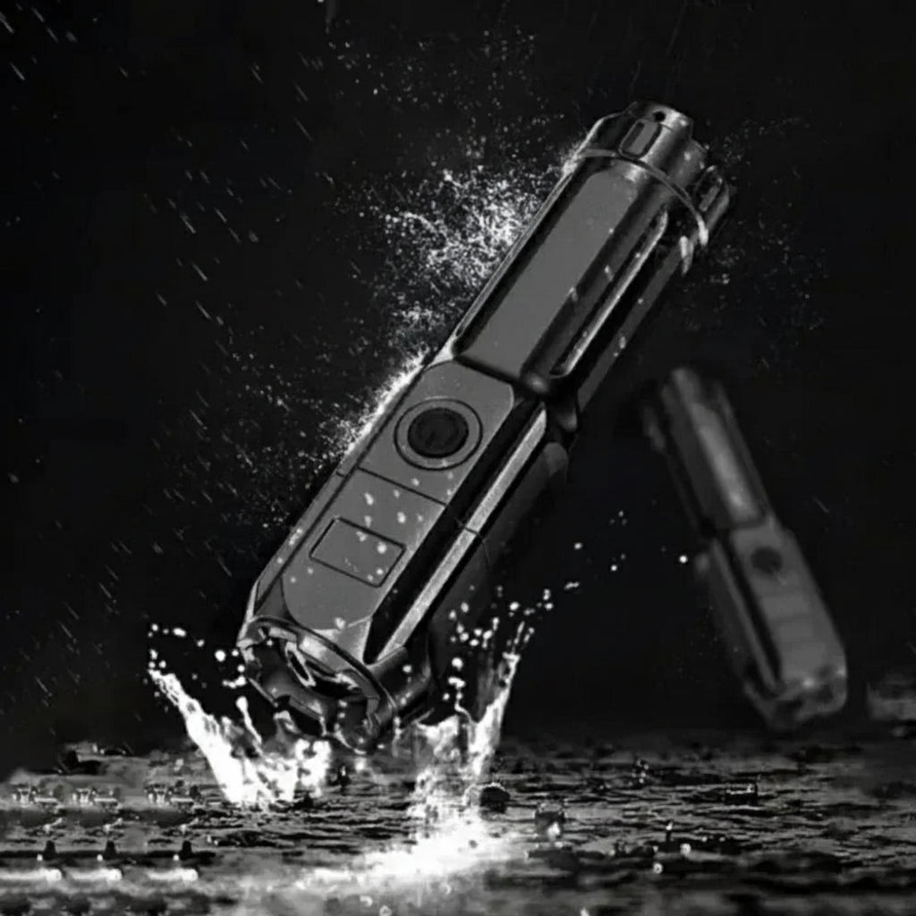 100000 Lumens Rechargeable LED Flashlight - Brightest Waterproof Zoom Light 4