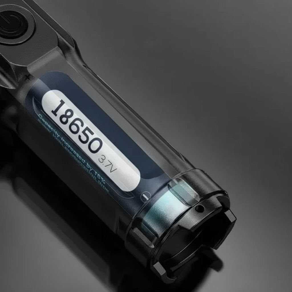 100000 Lumens Rechargeable LED Flashlight - Brightest Waterproof Zoom Light 5