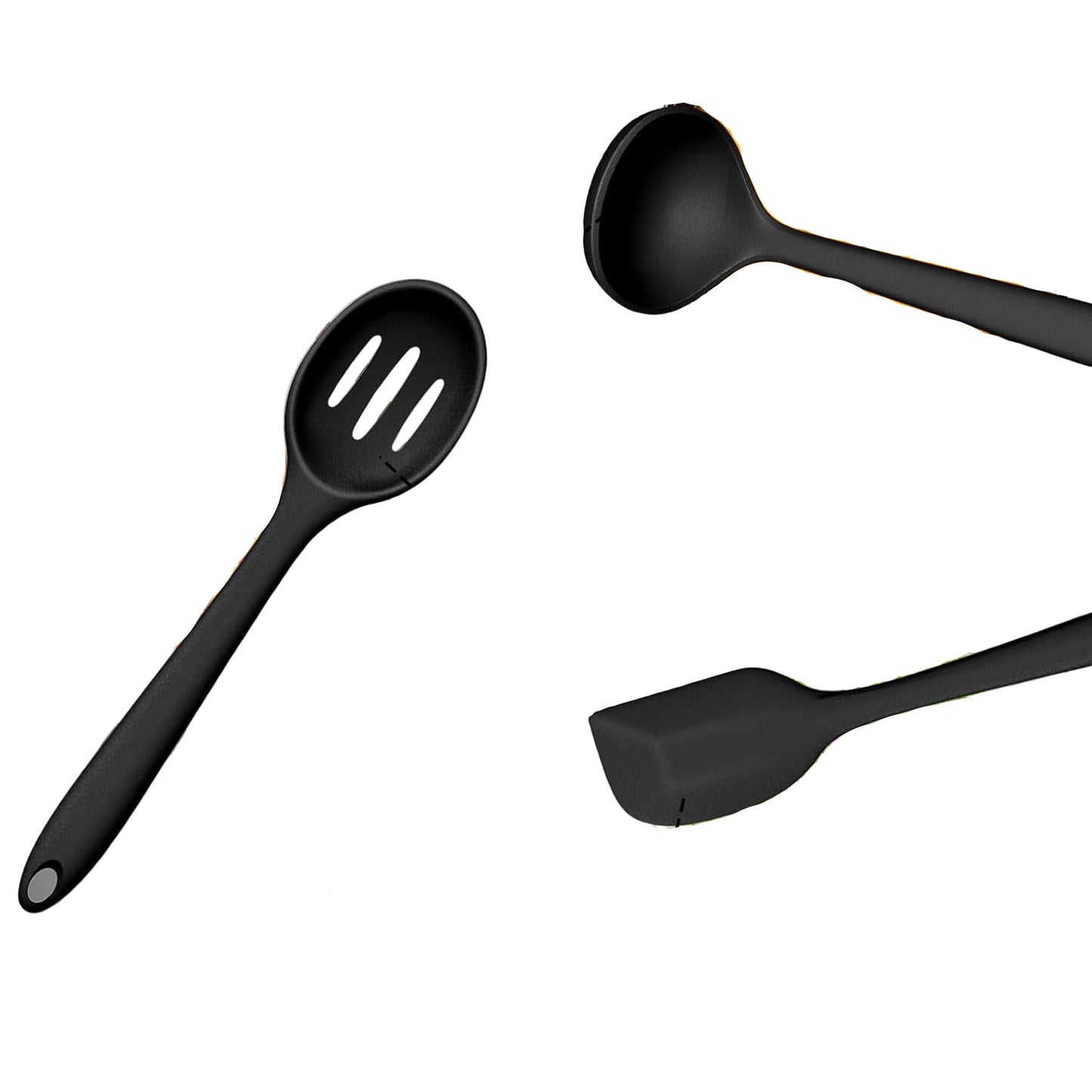 12-Piece Silicone Kitchen Utensil Set - Heat-Resistant Spatula, Ladle & More 4