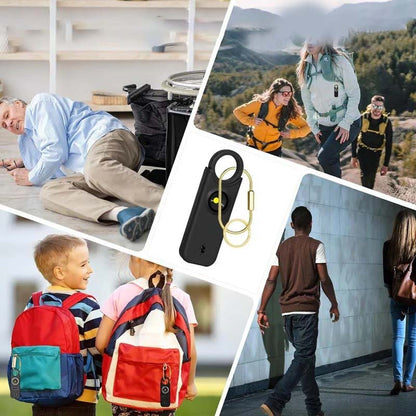 135dB Personal Safety Alarm - Rechargeable Portable Security Device with LED Light 6