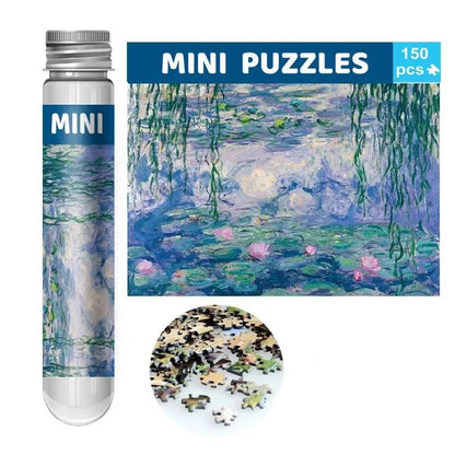 150pcs Test Tube Jigsaw Puzzle World Famous Painting Van Gogh The Starry Night Christmas Gift 10