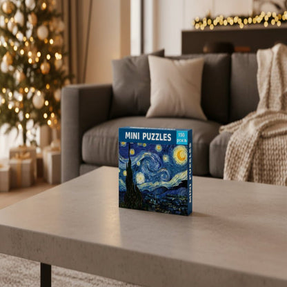 150pcs Test Tube Jigsaw Puzzle World Famous Painting Van Gogh The Starry Night Christmas Gift 2