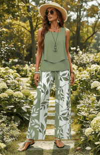 SOLÉNA – Elegant Two-Piece Summer Co-Ord Set for Women | Lightweight & Chic