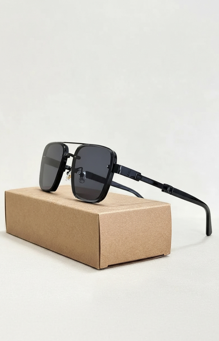 SKYDOM – Classic Aviator Sunglasses with UV400 Protection and Metal Frame