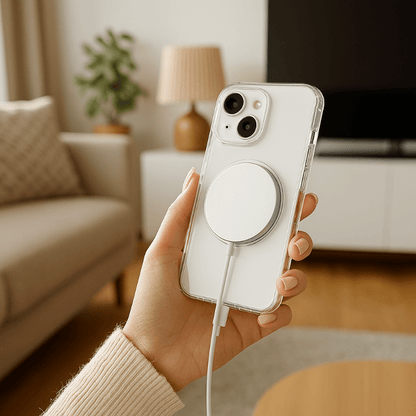 GlimmerGlass – Clear MagSafe Compatible Case for iPhone 11-17