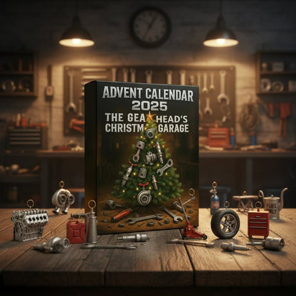 2025 Advent Calendar 24 Days Mini Auto Parts And Tools Countdown Calendar Festive Ornament For Car Enthusiasts Workshop Men 0