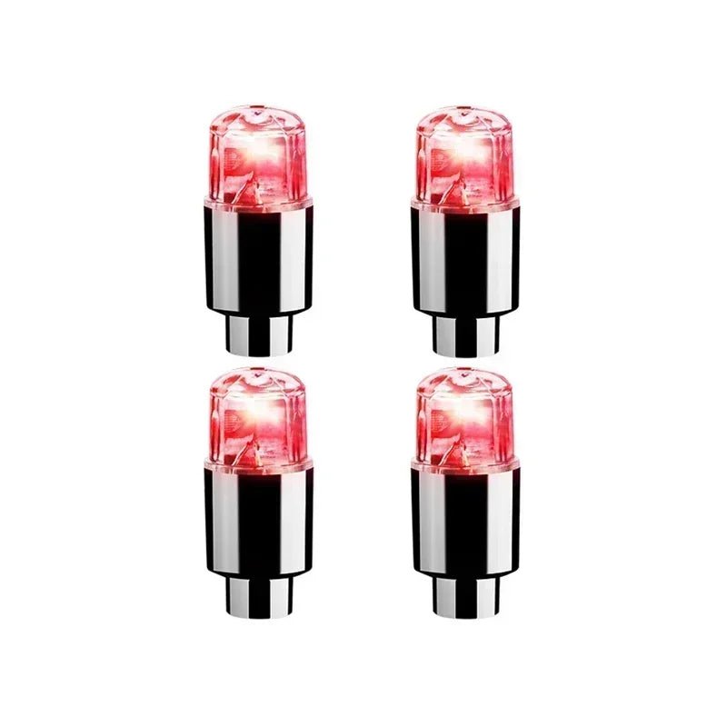 2/10Pcs Colorful LED Wheel Valve Lights Motorcycle Car Wheel Tire Valve Caps Universal Dustproof Bicycle Valve Cover 29