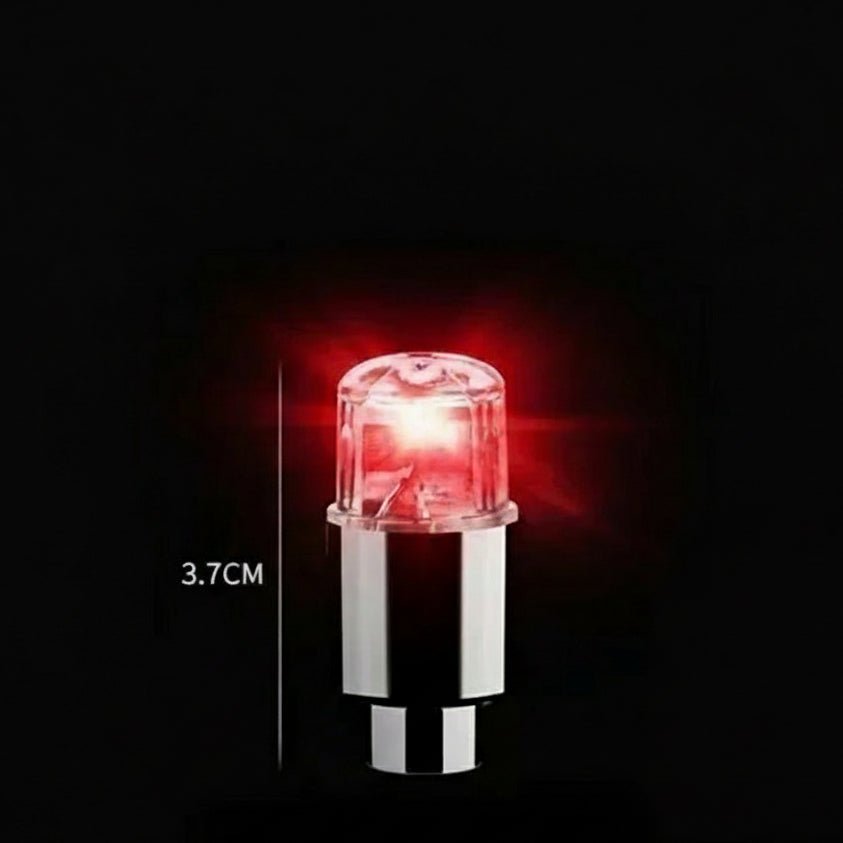 2/10Pcs Colorful LED Wheel Valve Lights Motorcycle Car Wheel Tire Valve Caps Universal Dustproof Bicycle Valve Cover 6