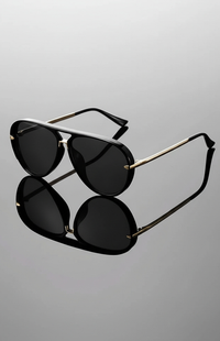 MILÉRA – Retro Aviator Sunglasses with UV400 Protection & Lightweight Design