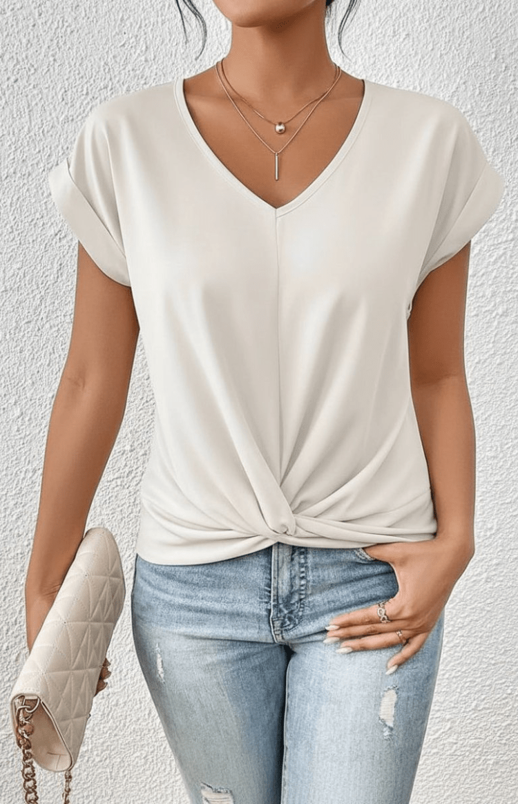 ELVRESSA – Women’s Casual Short Sleeve T-Shirt, Soft & Breathable Comfort