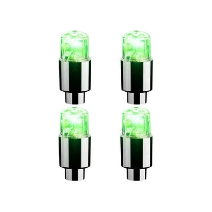 2/8pcs Valve Cap LED Lights Universal Car Motorcycle Bicycle Tire Hub Motion Sensor Glowing Bulbs Cycling Lamp Accessories 11