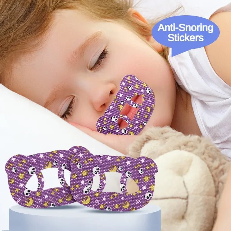 30 Anti-Snoring Stickers - Sleep Aid for Improved Breathing and Comfort 1