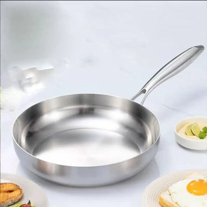316 Stainless Steel Frying Pan - Non-Stick Skillet for Gas & Induction Cooking 2
