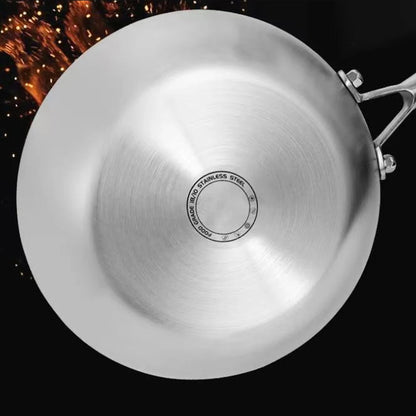 316 Stainless Steel Frying Pan - Non-Stick Skillet for Gas & Induction Cooking 3