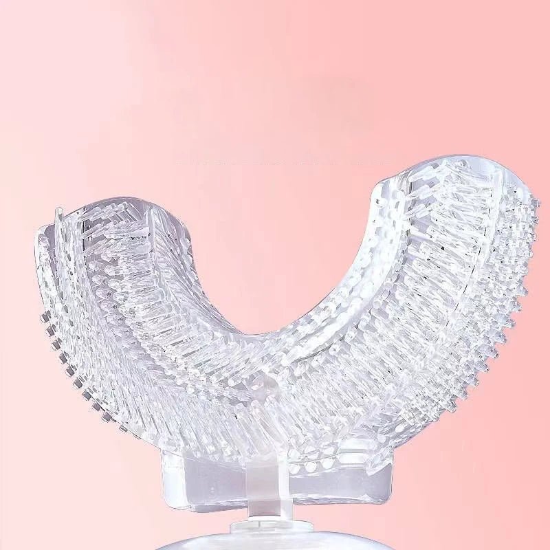 360° U-Shaped Toothbrush Replacement Head - Soft Silicone for Comfortable Cleaning 2