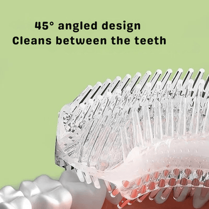 360° U-Shaped Toothbrush Replacement Head - Soft Silicone for Comfortable Cleaning 7