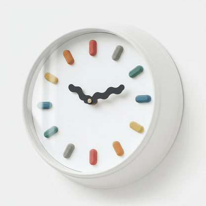 3D Nordic Wall Clock - Silent Sweep Movement, Eco-Friendly Design, 33cm 9