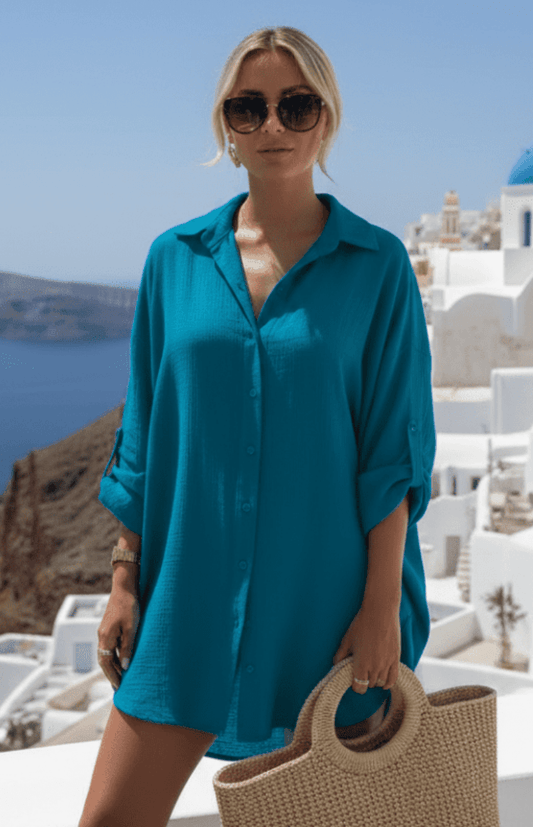 LYRIELLE – Elegant Beaded Casual Shirt
