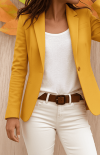 TAILORÉA – Classic single button blazer for women